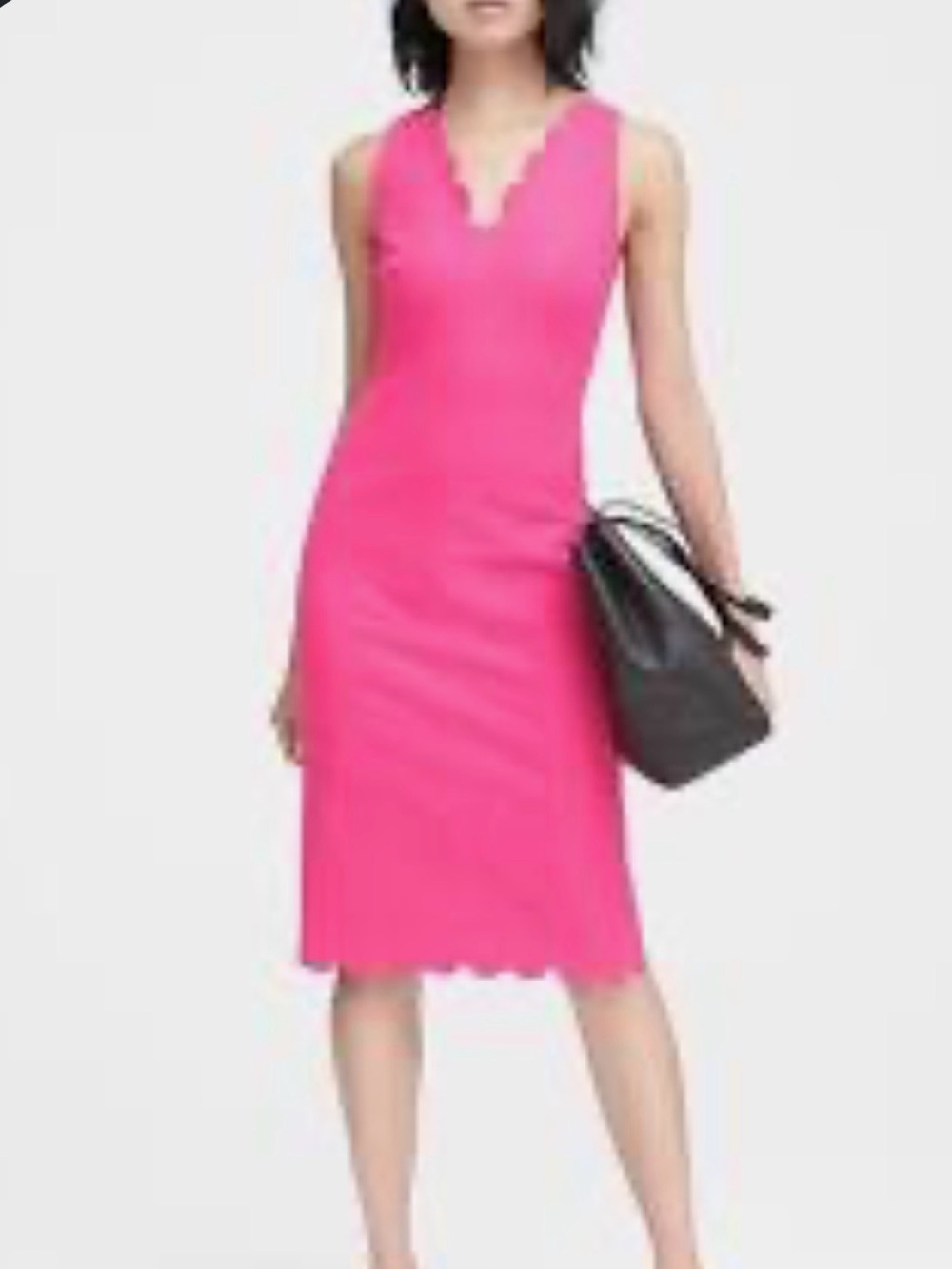 Banana Republic size 4 fascia dress.  Beautiful thick fabric with stretch .